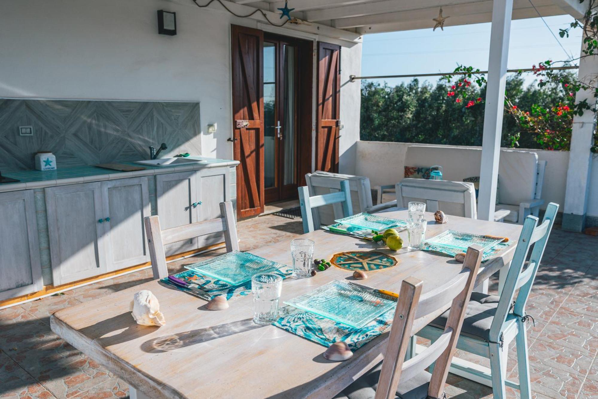 Case Vacanze Il Sogno Porto Pino Exterior foto