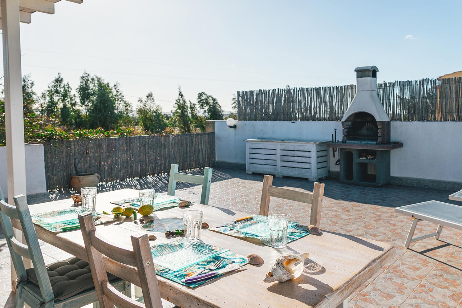Case Vacanze Il Sogno Porto Pino Exterior foto